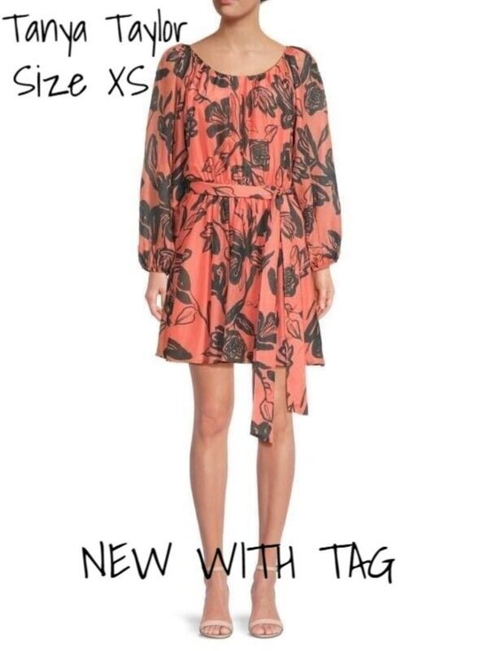 Tanya Taylor Dresses & Skirts - Tanya Taylor Floral Belted Mini Dress - A-Line XS - New with Tags